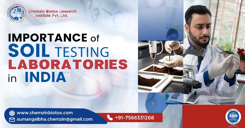 Importance of Soil Testing Laboratories in India | Chemzin Biotox Research Institute Pvt. Ltd.