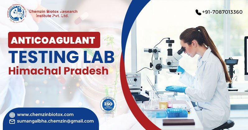 Anticoagulant Testing Lab Anticoagulant Testing Lab In Himachal Pradesh Anticoagulant Testing Lab in Baddi