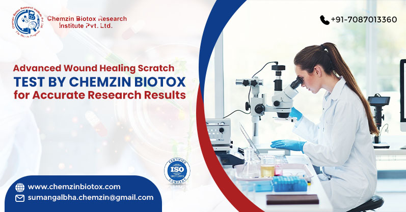 Advanced Wound Healing Scratch Test by Chemzin Biotox for Accurate Research Results | Chemzin Biotox Research Institute Pvt. Ltd.