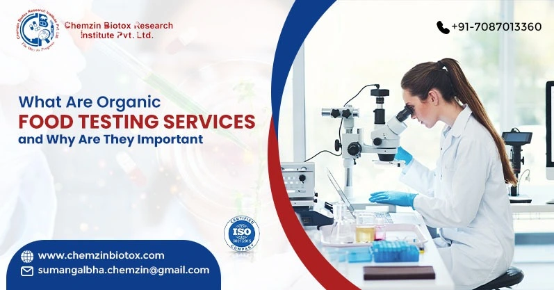 What Are Organic Food Testing Services and Why Are They Important for Food Safety? | Chemzin Biotox Research Institute Pvt. Ltd.